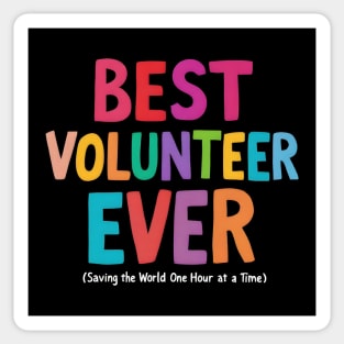 Best Volunteer Ever Sticker